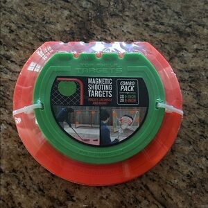 Magnetic Shooting Targets - Green and Orange